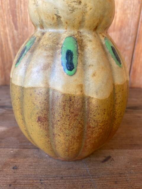Old ceramic gourd pitcher Louis Lourioux