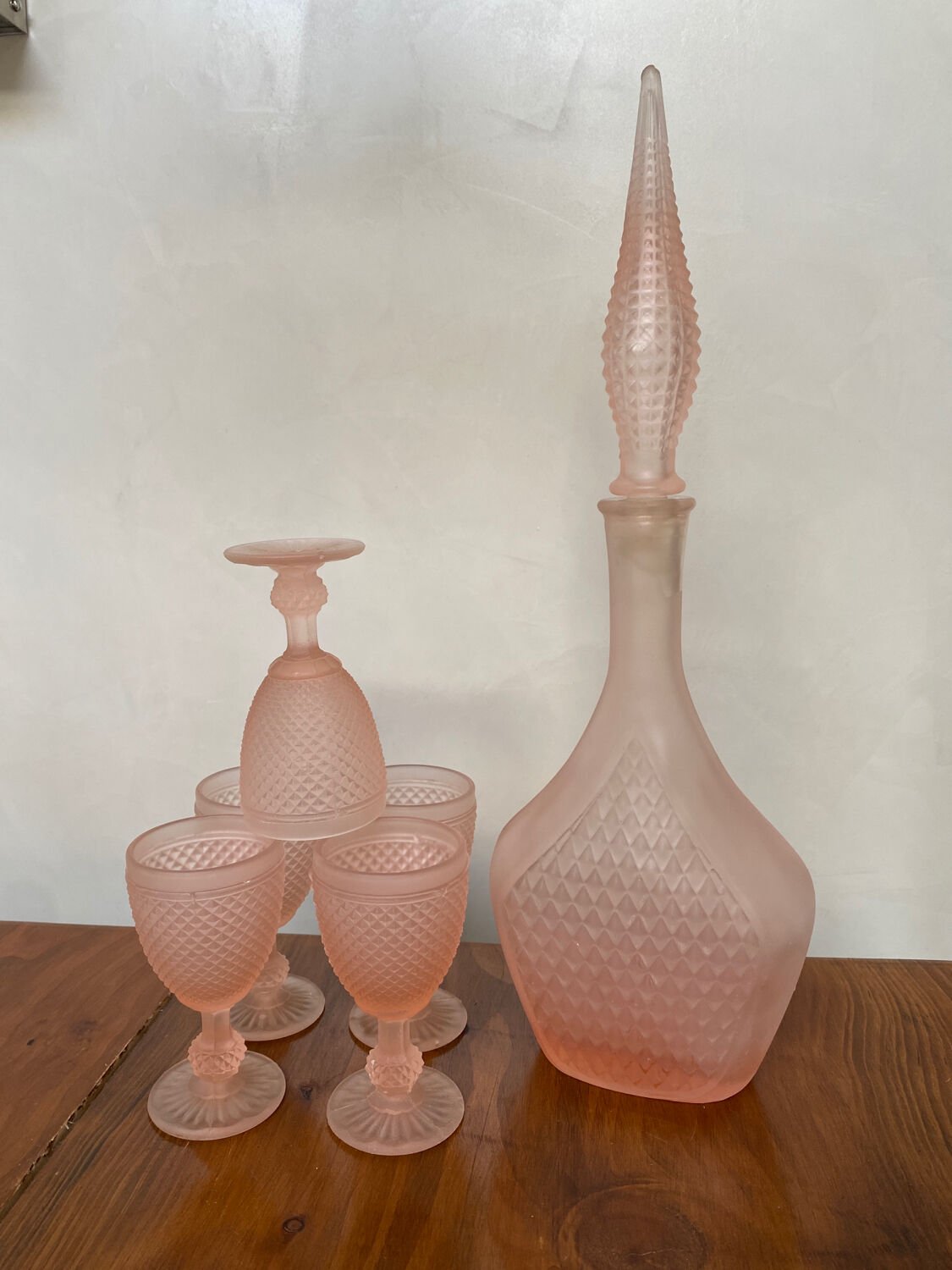 Carafe and glasses