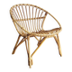 Fauteuil en rotin vintage