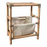 Porte-revues en bambou vintage