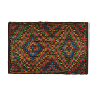 Anatolian handmade kilim rug 302 cm x 192 cm