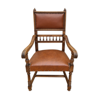 Oak armchair