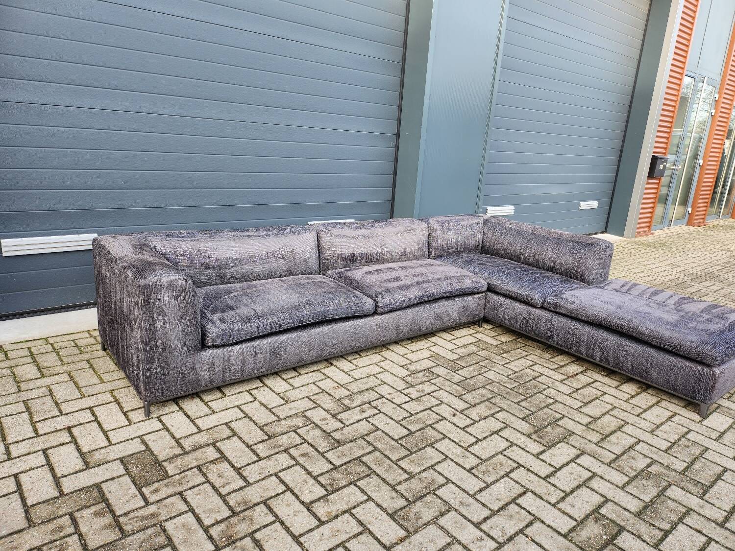B&B italia Michel Club corner sofa by Antonio Ctterio