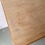 Vintage Louis Philippe chest of drawers renovated in raw wood