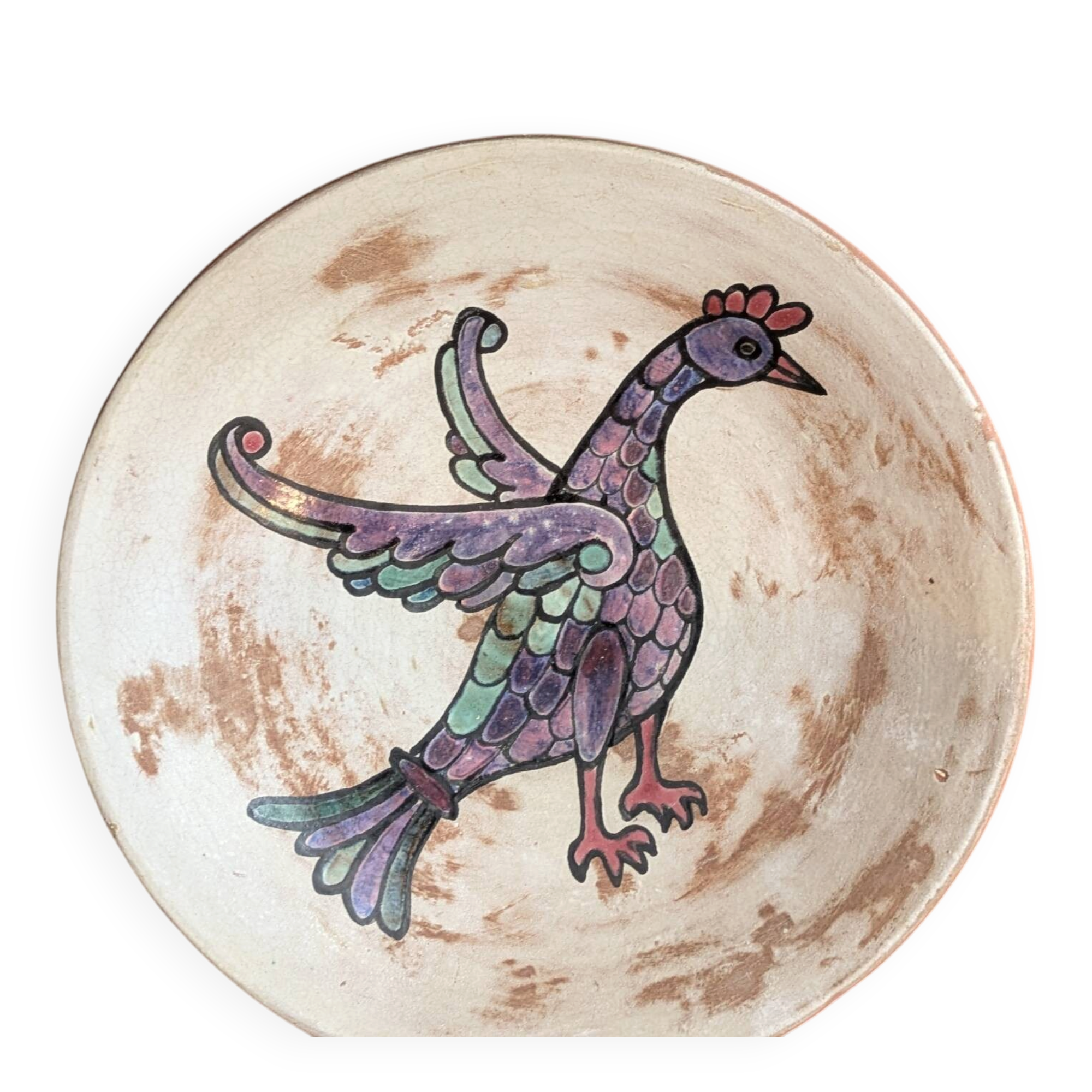 Plate "St Cannat", 1950s-60s
