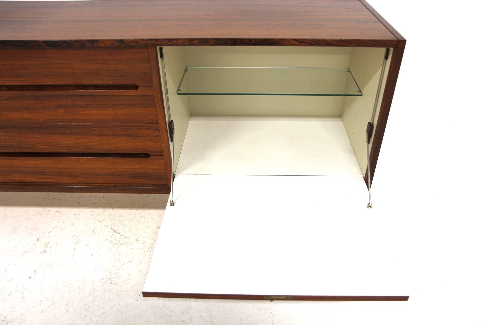 Scandinavian rosewood sideboard "Grand", Nils Jonsson, Troeds, Sweden, 1960