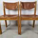 Chaises en cuir maison Regain