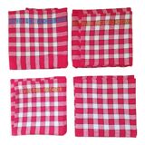 Vintage gingham napkins