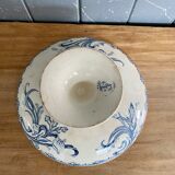 Compotier iron earth earthenware clairefontaine LG model Iris