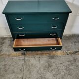 Chest of drawers vintage feet compass redesigned