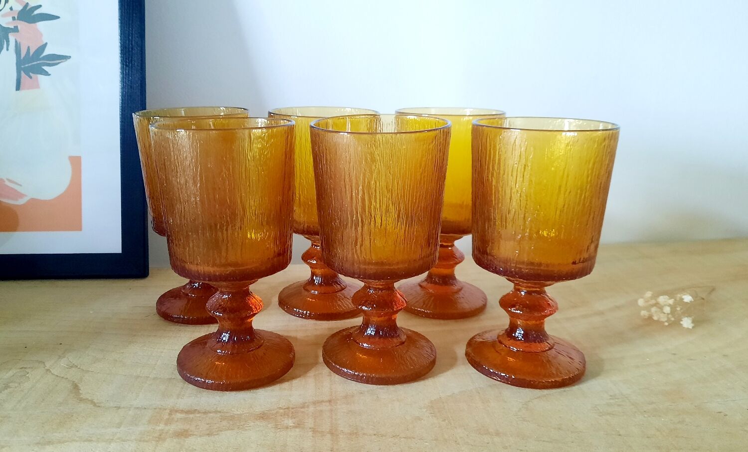 Verres Timo Sarpaneva ambré