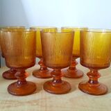 Timo Sarpaneva amber glasses
