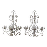 Pair of wall sconces