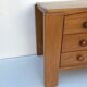Commodus in solid elm, Maison Regain, 1970s