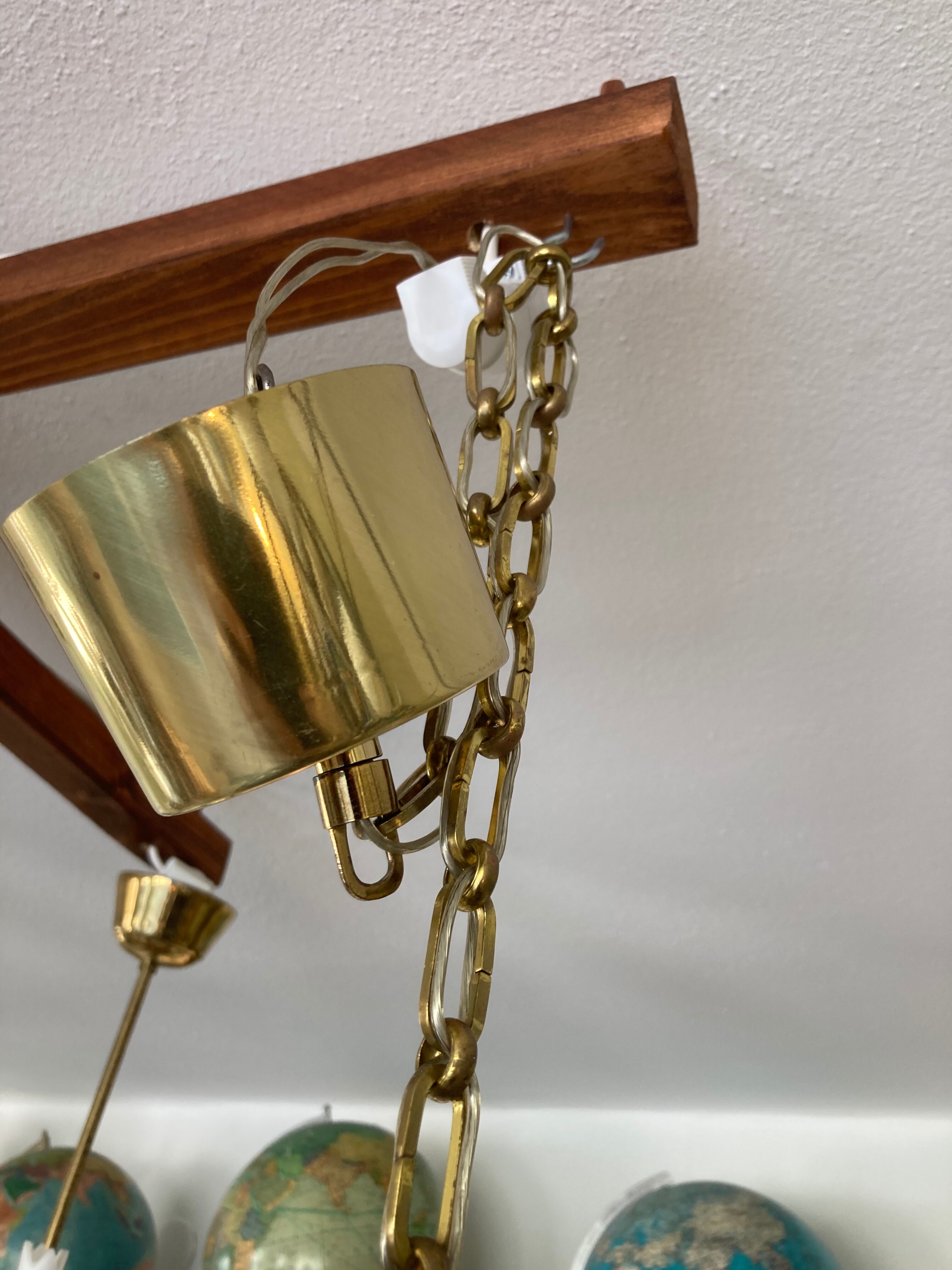 Glass pendant by Carl Fagerlund for Orrefors 1960