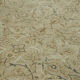 Tapis eb laine beige des années 1970 220 cm x 327 cm