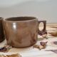 Tasses déjeuner vintage grès grand feu Brenne