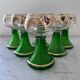 Service de 6 verres alsaciens