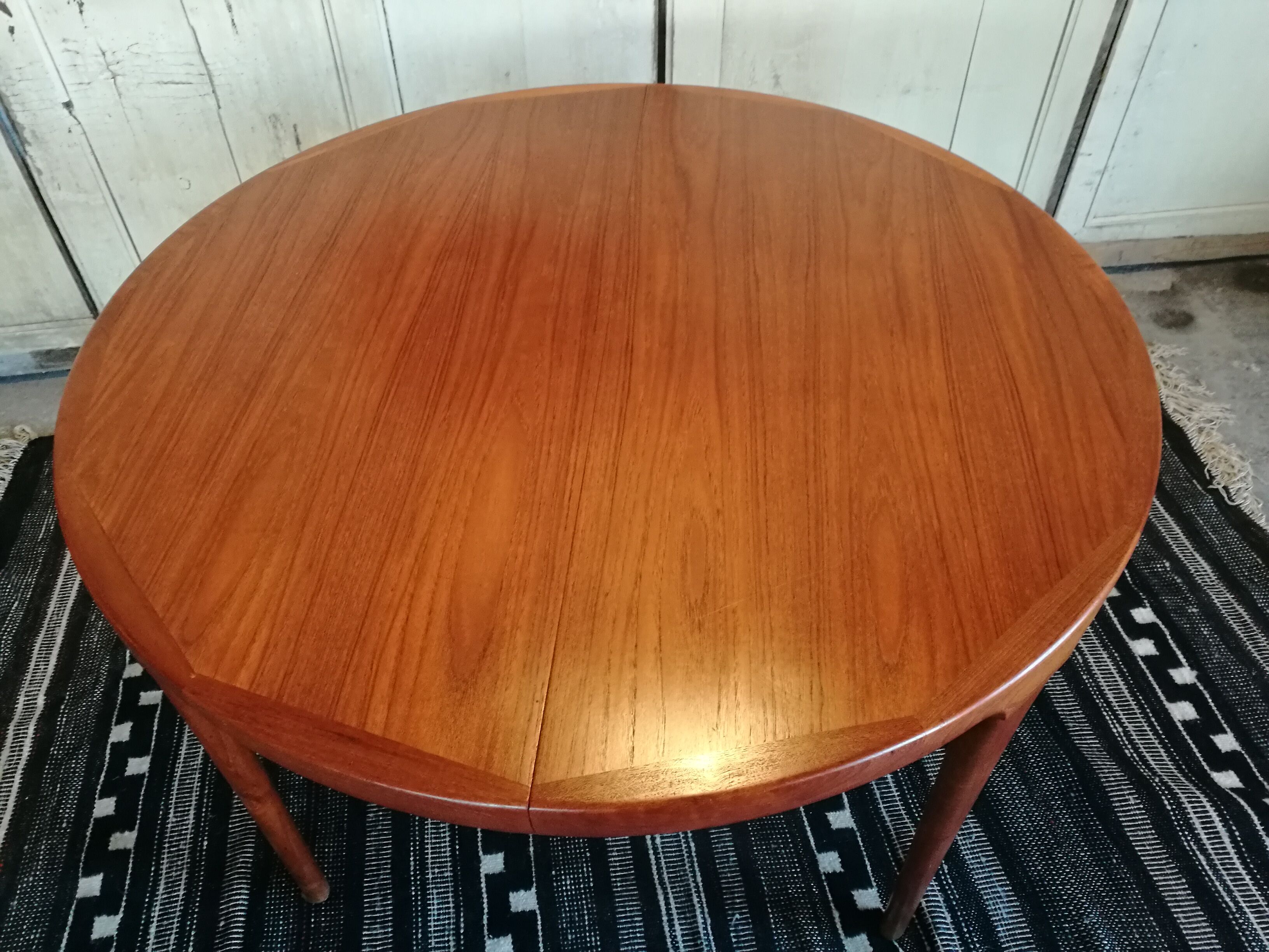 Danish teak table by Kofod Larsen for Faarup Møbelfabrik