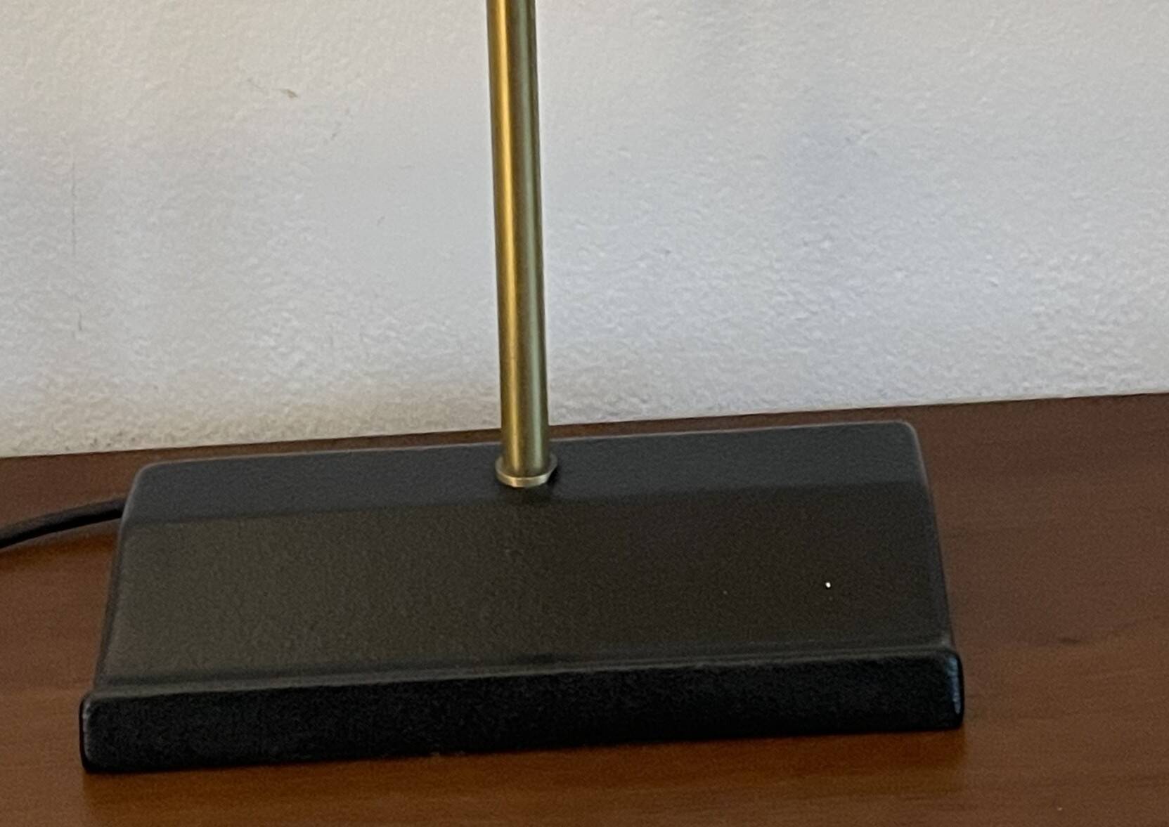 Designer desk lamp, Egon Hillebrand for OMI