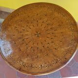 Marquetee painted low table
