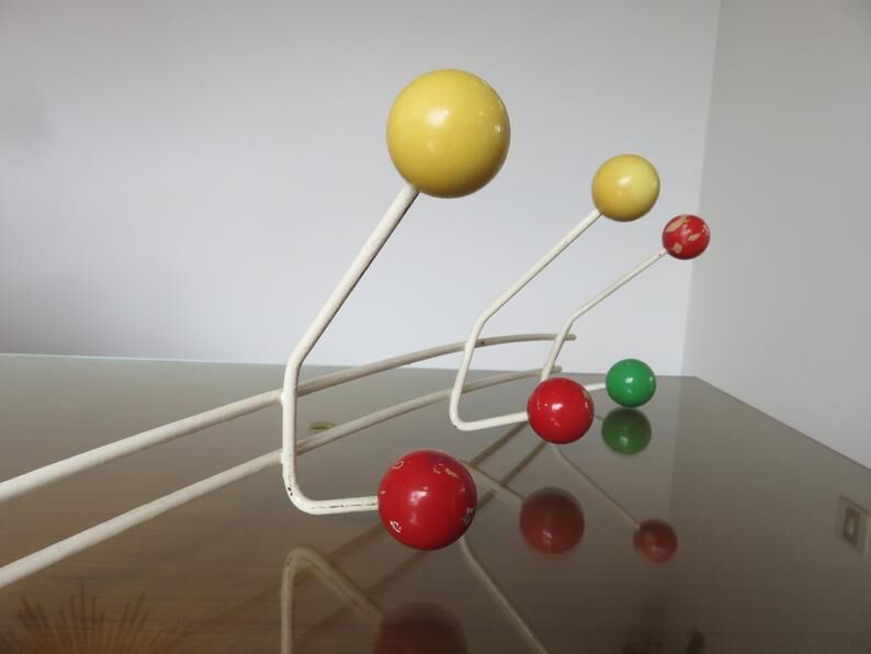 Coat door 8 patères balls color 50 60