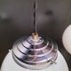 Suspensions boules opalines