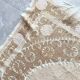 Vintage hand-embroidered tablecloth 150x155 cm