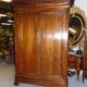 Large wardrobe Louis Philippe en noyer of the 19th siecle