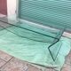 Table basse en verre courbe XXe