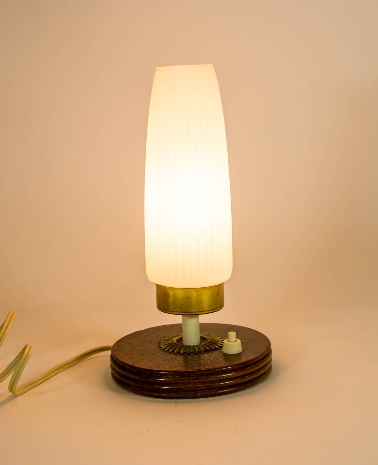 Midcentury table lamp | Danish space-age design | Vintage 60's