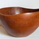 Solid wood cut bowl XXL freeform