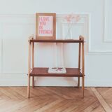 Renovated vintage Scandinavian style modernist shelf, 1960s.