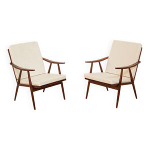 Paire de fauteuils boomerang - thonet