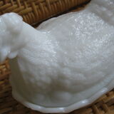 Chicken terrine in white opaline