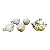 Keraluc teapot + 4 cups