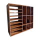 Shelf with workshop lockers