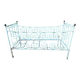 Lit cage volutes pour jardin d'hiver et d'été