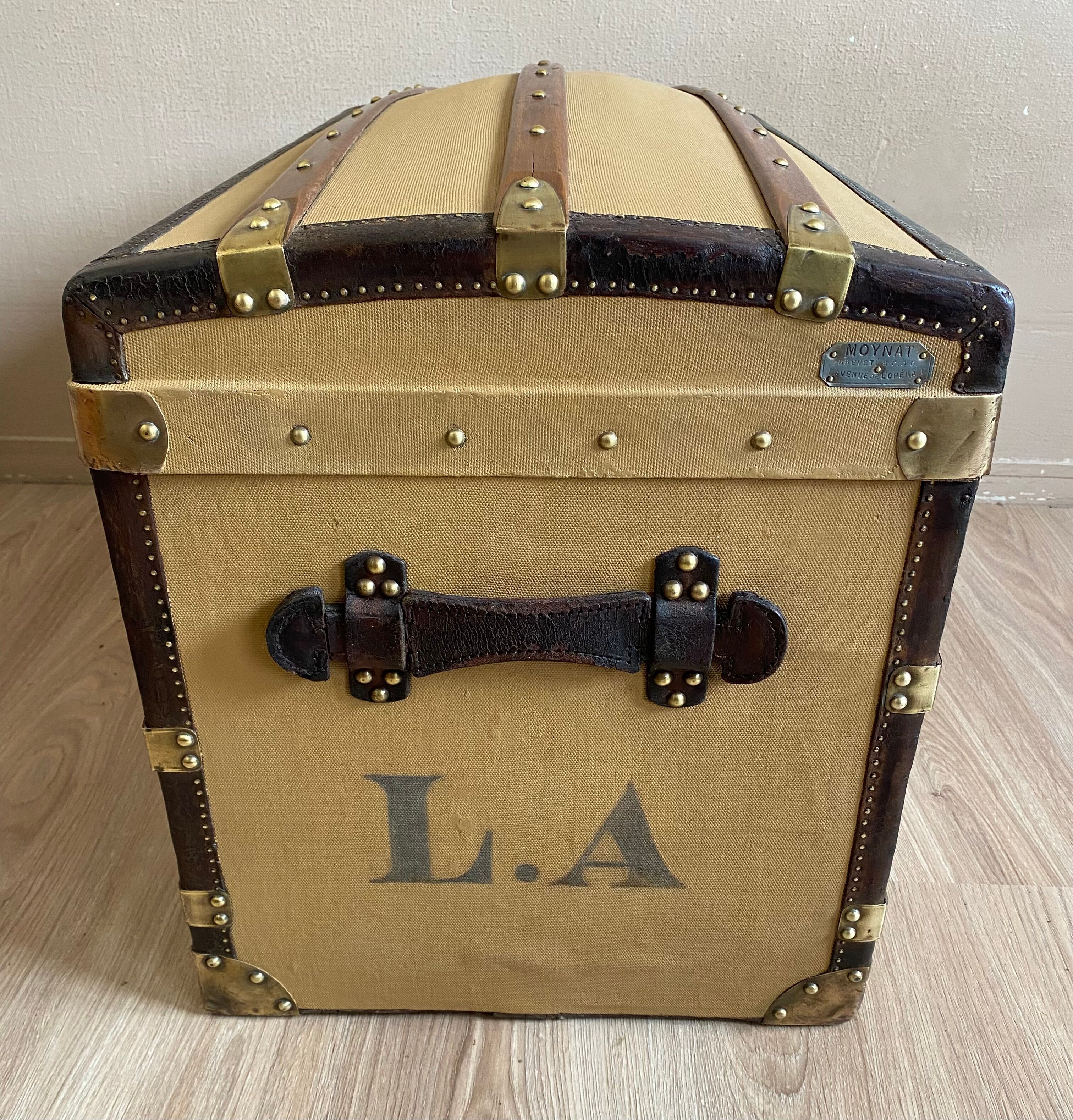 Domed trunk MOYNAT early XX century