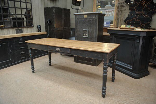 Fir dining table, 1930s