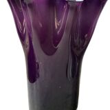 Glass handkerchief vase
