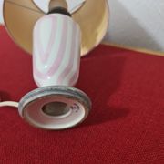 Lampe de table vintage en porcelaine de Paris