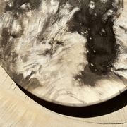Très grand vide poche ou plat en bois pétrifié