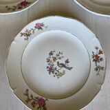 Set of 5 Ceranord Saint Amand Regence model plates