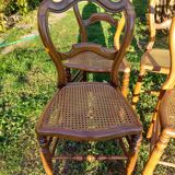 Lot of tanned chairs