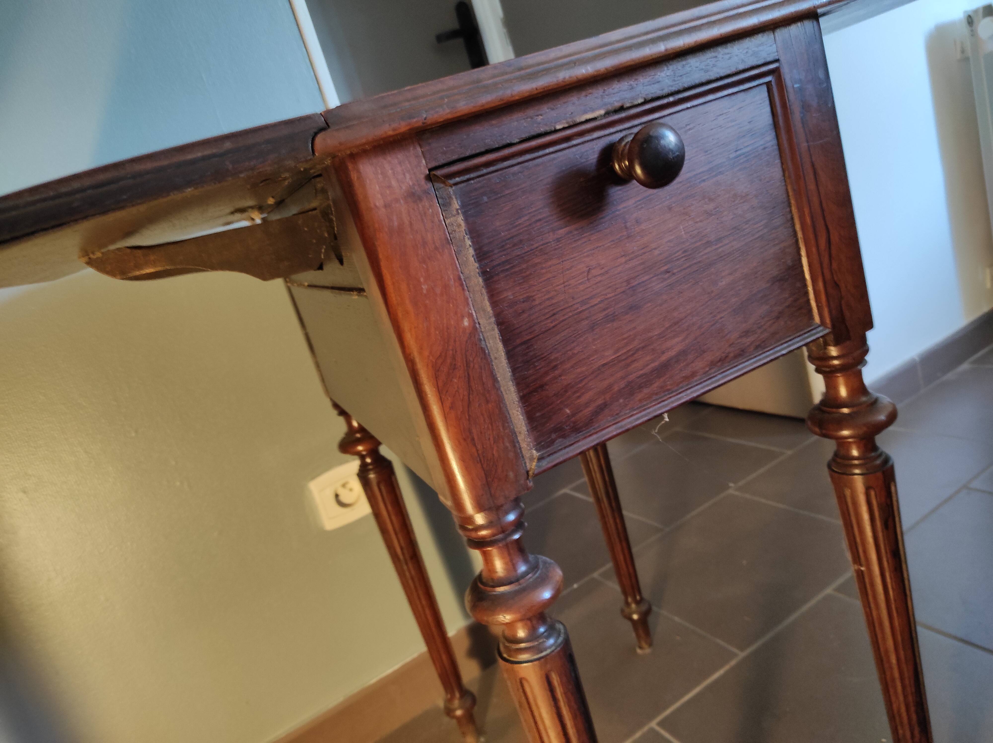 Two bedsides Louis Philippe style