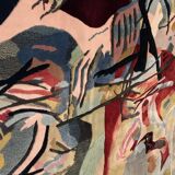 Tapis mural en soie