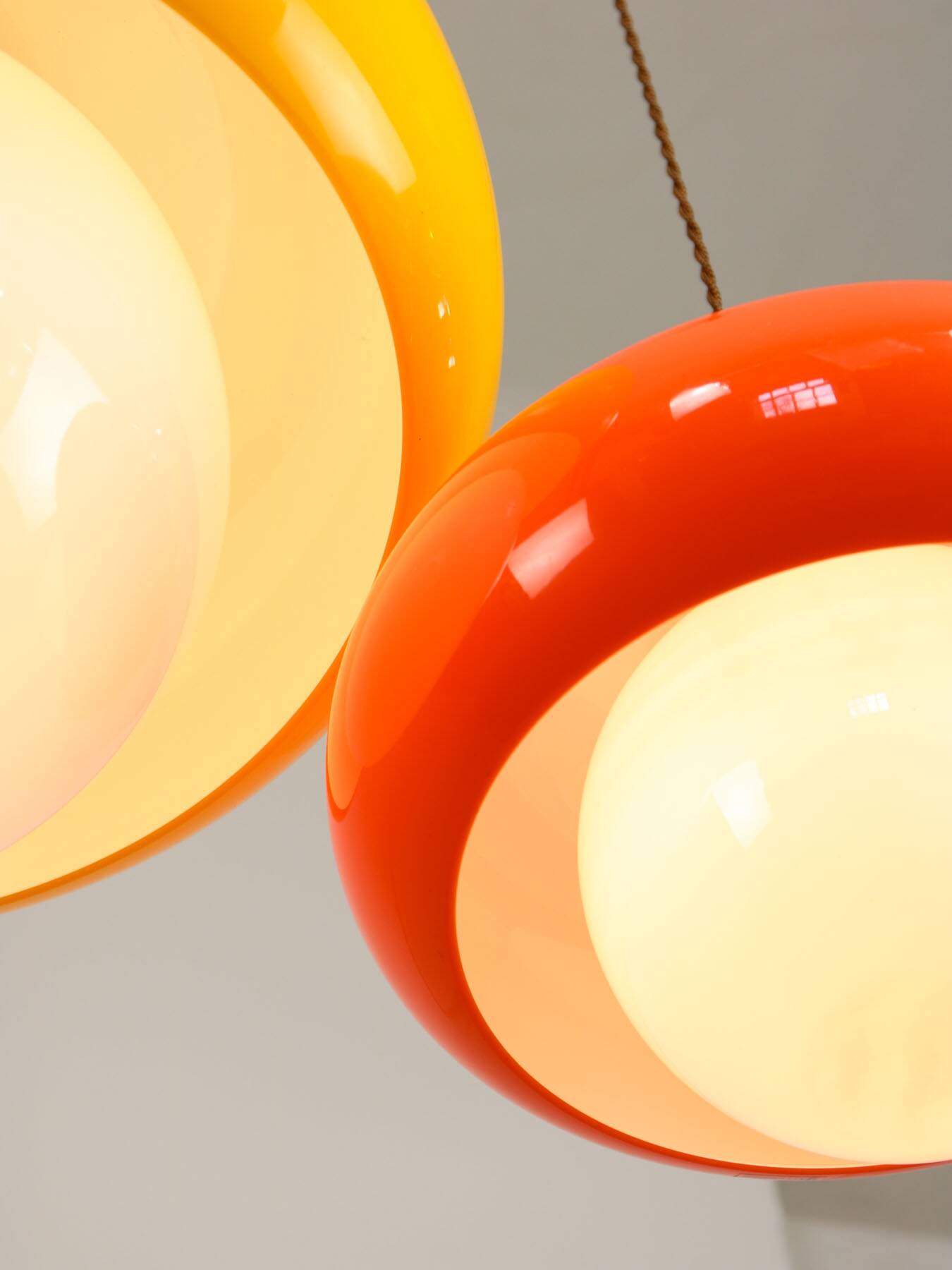 Space Age Model Best Pendants from Guzzini, 1970s, set of 2