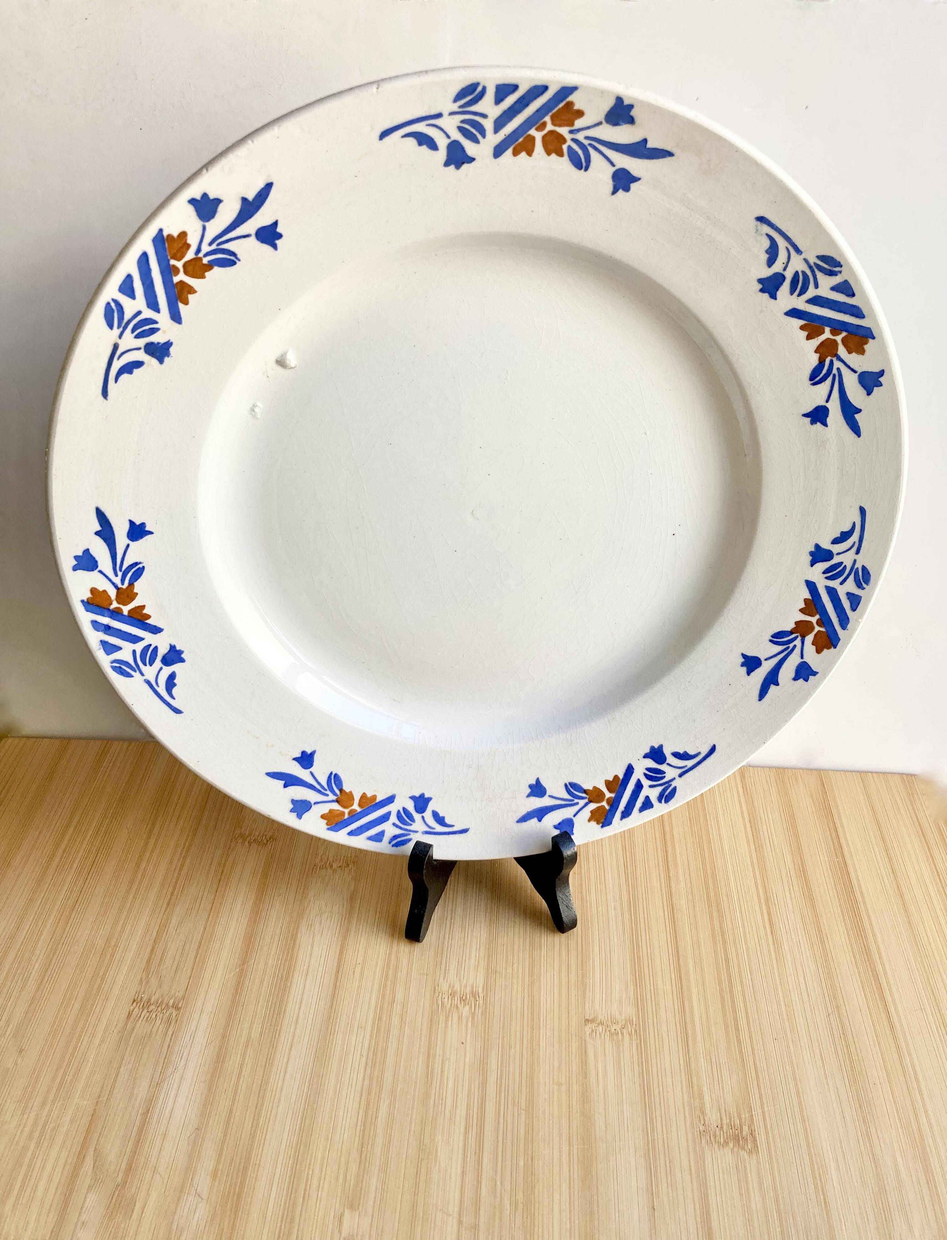Large Art Deco Labrut Frères dish 1930