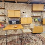 Vintage wall set by NiSSE STRINNING for STRING 196
